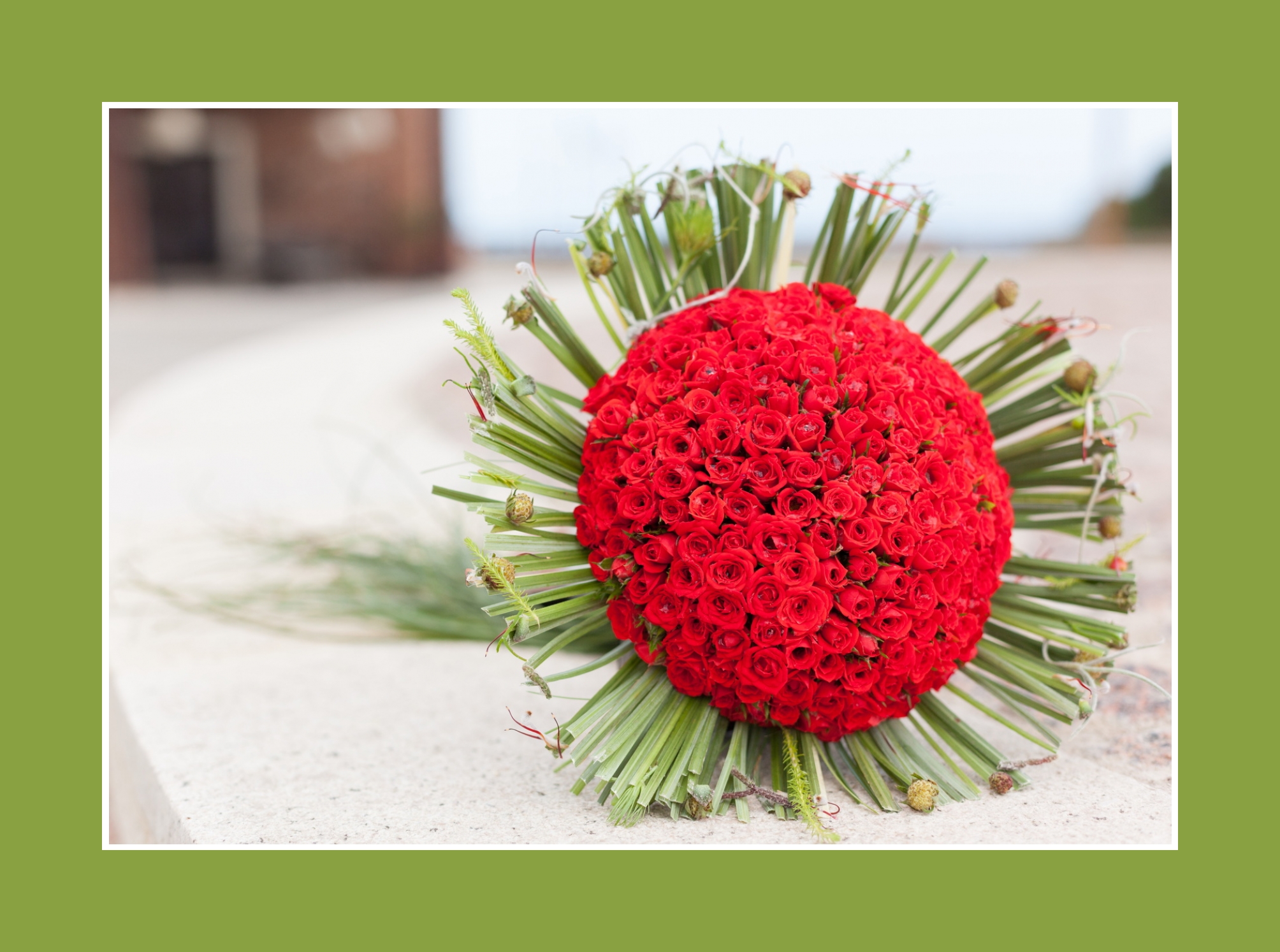 Blumenstrauß aussergewöhnlich
