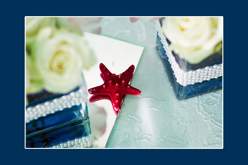 Hochzeitsschmuck Meeressterne 