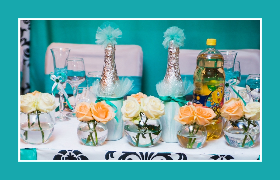 Blumen im Glas