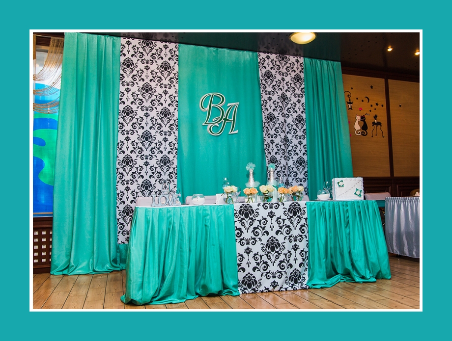Tischdeko Mint Hochzeit